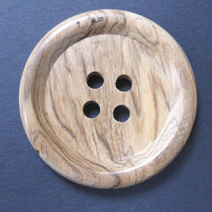 Flat Wooden Buttons
