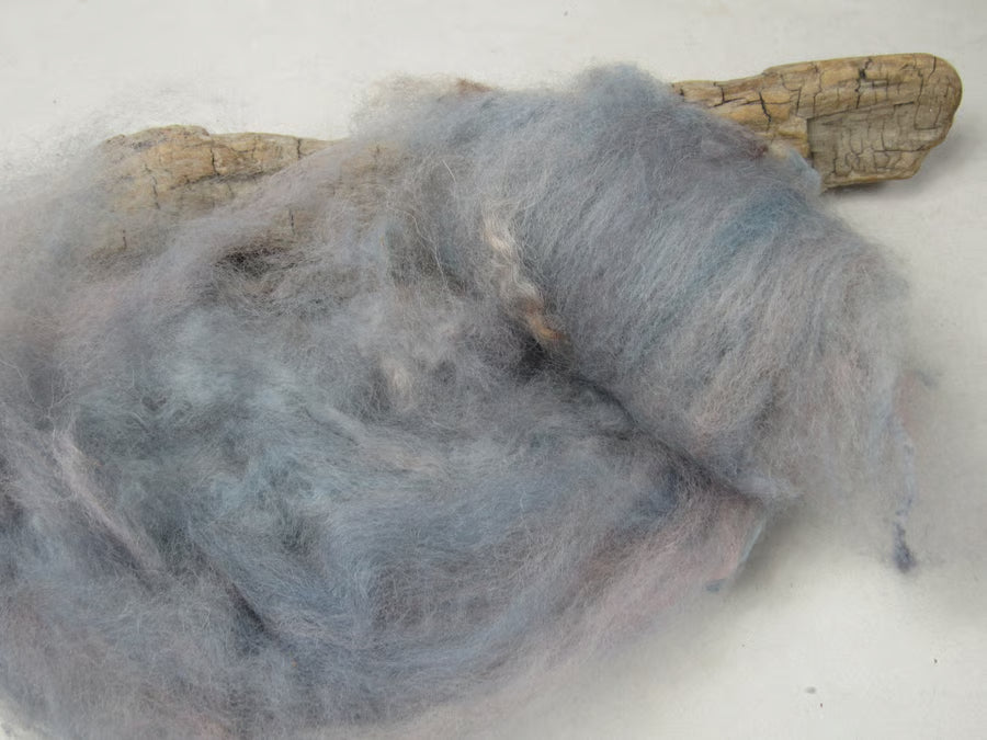 Natural Dye BFL Felting Wool