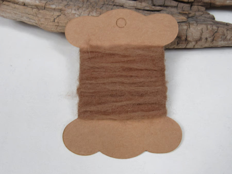 2.5m Natural Dye Wool Singles Couching Threads