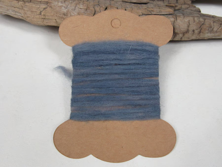 2.5m Natural Dye Wool Singles Couching Threads