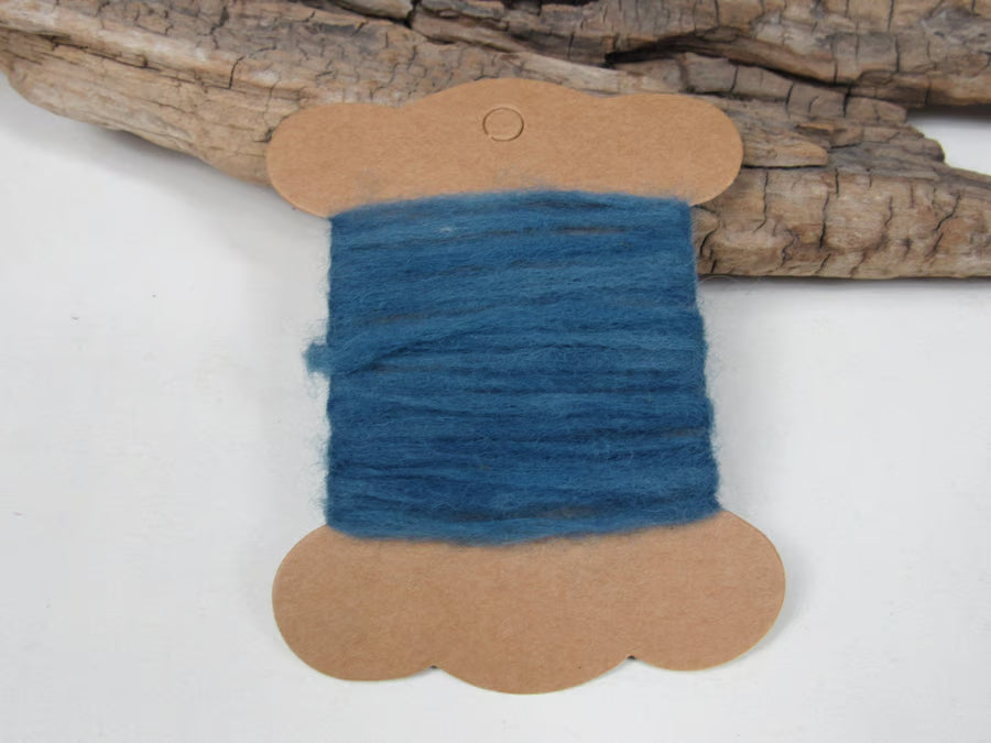 2.5m Natural Dye Wool Singles Couching Threads