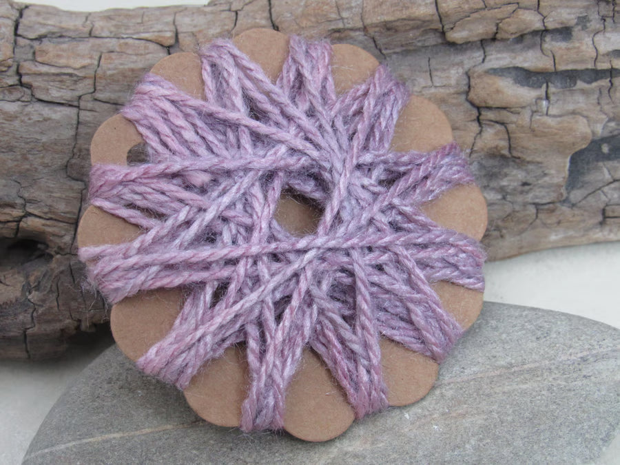 10m Natural Dye Tussah Silk Embroidery Threads