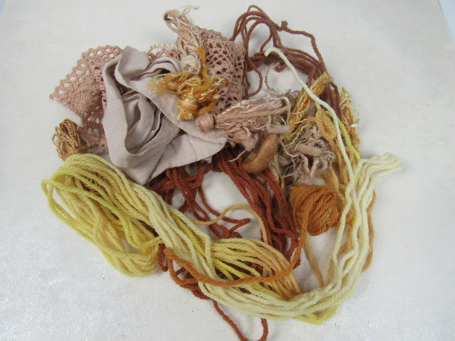 Natural Dye Scrap Fibre Packs
