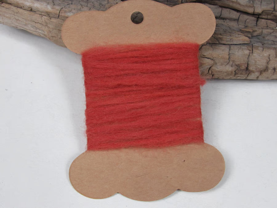 2.5m Natural Dye Wool Singles Couching Threads