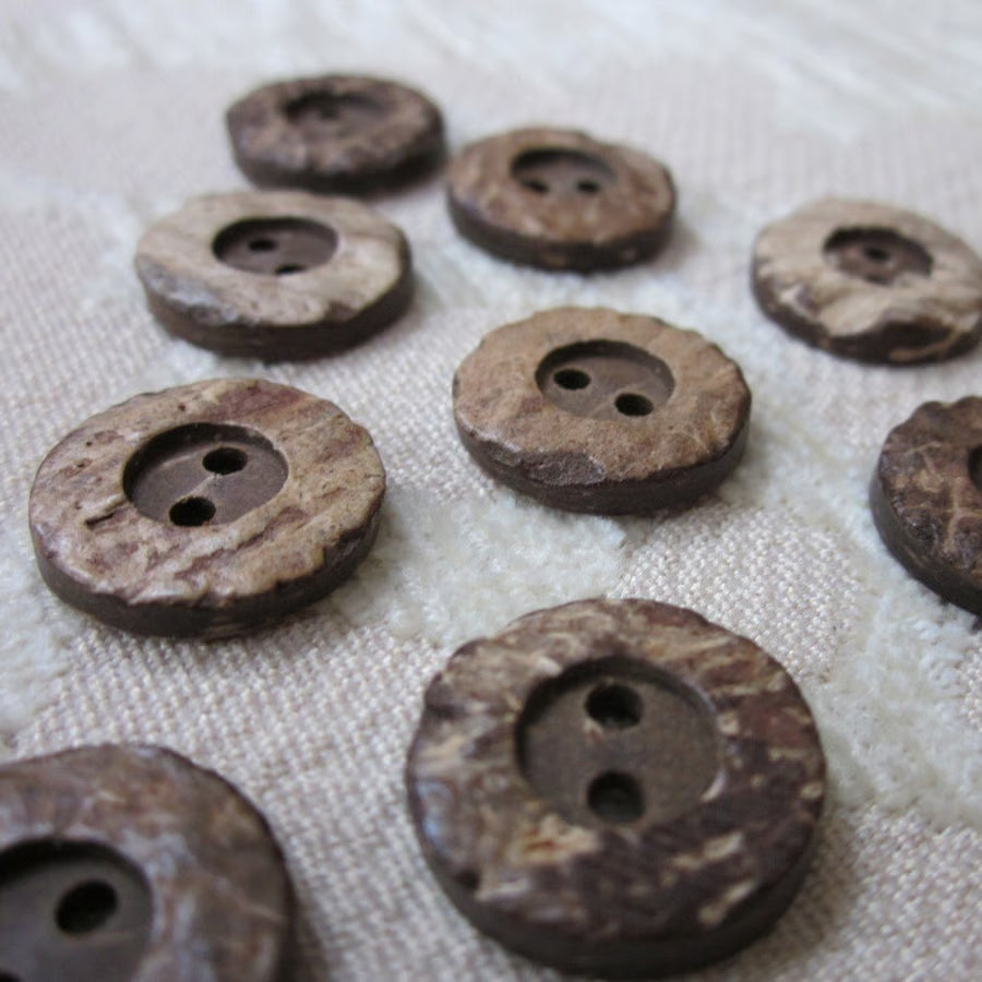 Coconut Shell Buttons