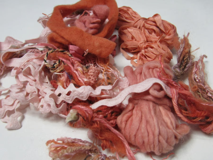 Natural Dye Scrap Fibre Packs