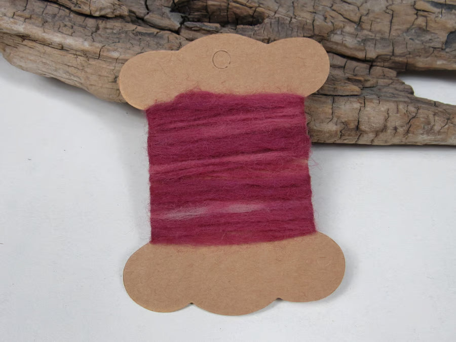 2.5m Natural Dye Wool Singles Couching Threads