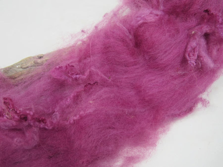 Natural Dye BFL Felting Wool