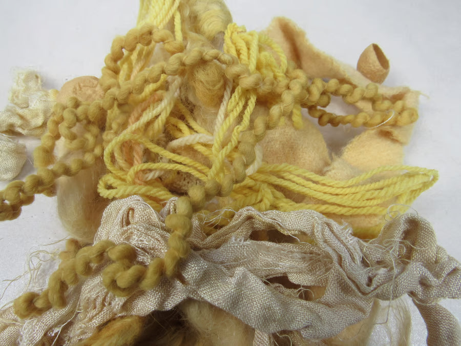 Natural Dye Scrap Fibre Packs
